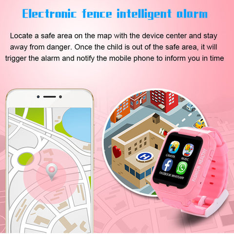 Kids GPS Watch (Pink)