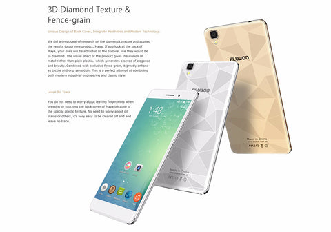 Bluboo Maya Smartphone (Gold)