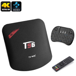 T95 TV Box and Wireless Keyboard