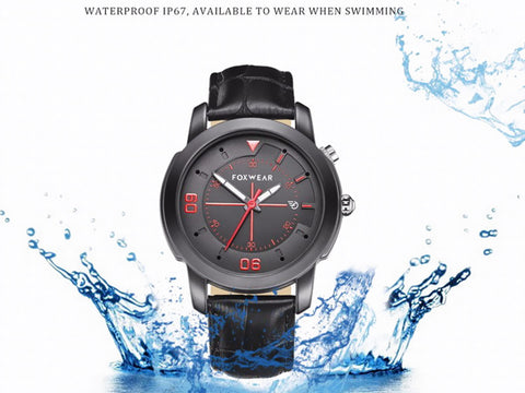 Foxwear Y22 Sports Watch (Black)