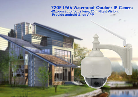 720P Waterproof IP Camera