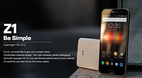 Lenovo Zuk Z1 Android Smartphone (Black)