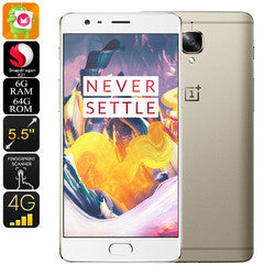 OnePlus 3T Smartphone 64GB (Gold)