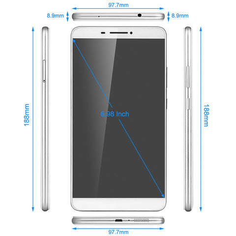 Lenovo Phab Android Smartphone (White)