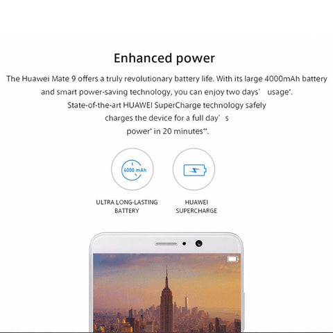 Huawei Mate 9 Smartphone (Silver)