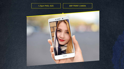 Huawei Honor 6x Android Phone (Silver)