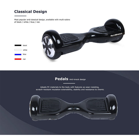 Self Balancing Electric Scooter (Black)