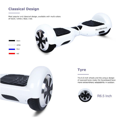 Self Balancing Electric Scooter (White)