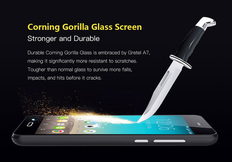 Gretel A7 Android Phone (Black)