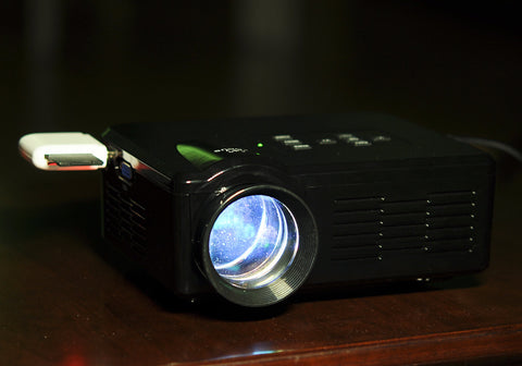 80 Lumen Mini LED Projector (Black)