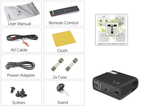 Android 4.4 LCD Projector