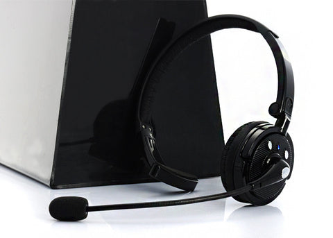 Bluetooth Headset with Boom Mic