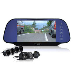 Car Mirro Set w/ 4 Sensors + Backup Camera