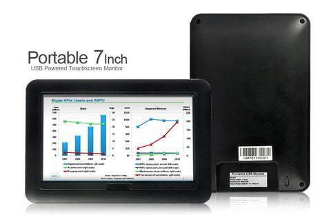 7 Inch USB Powered Touch Monitor