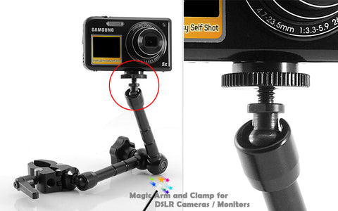 Arm and Clamp for Cameras + Monitors