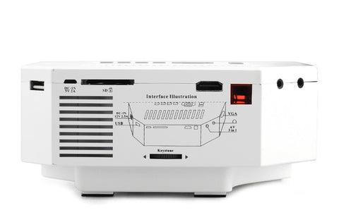 Mini LED Projector w/ LCD Image System