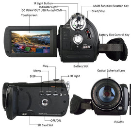 Ordro Full-HD Digital Video Camera