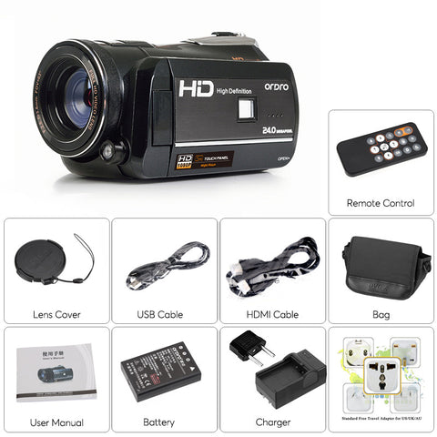 Ordro Full-HD Digital Video Camera