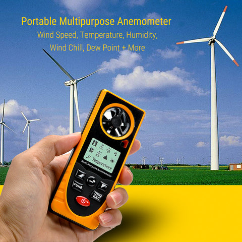 Portable Multipurpose Anemometer