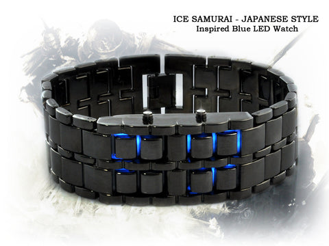 Blue LED Watch - Ice Samurai