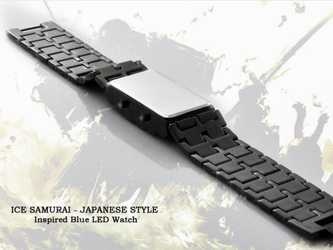 Blue LED Watch - Ice Samurai