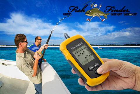 Fish Finder with Sonar Sensor