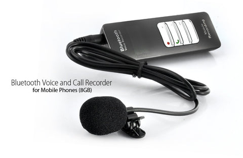 8GB Bluetooth Voice and Call Recorder