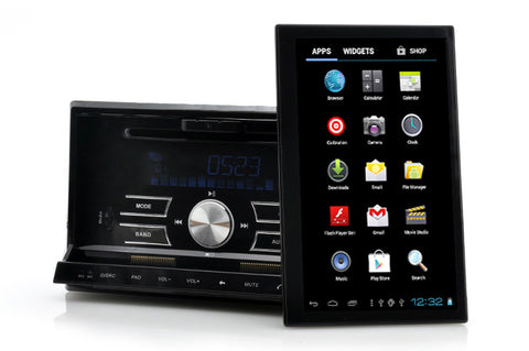 Car DVD Player + Detachable Tablet - CVITT