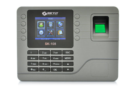 Color Screen Fingerprint Attendance System