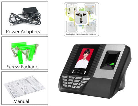 Fingerprint + Facial Recognition Terminal