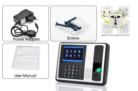 Self-Service Fingerprint Time Attendance