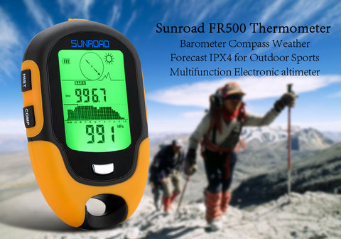 Sunroad FR500 Multifunction Outdoor Altimeter