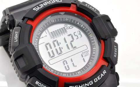 Digital Fishing Barometer Watch