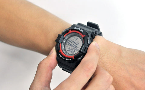 Digital Fishing Barometer Watch