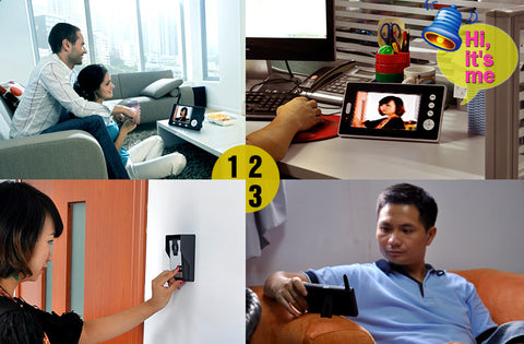 Wireless Video Door Phone - Triple Vision