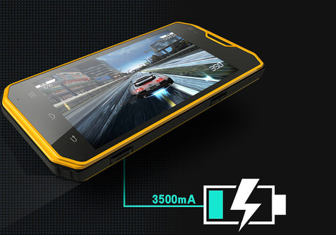 MFOX A7 Pro Rugged Smartphone (Yellow)