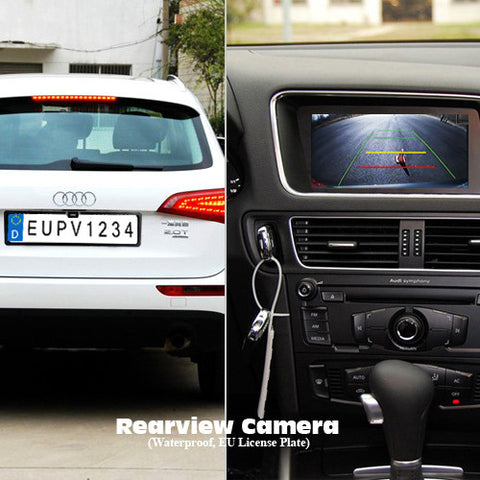 EU Licence Plate Rearview Camera