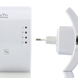 Wall Powered Signal Repeater and AP w/ WPS