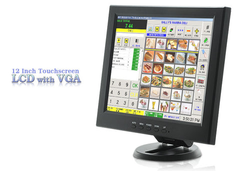 12 Inch LCD Touchscreen Monitor