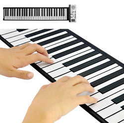 Flexible Roll Up Synthesizer Keyboard Piano