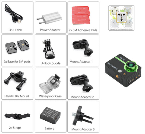 Ultra HD 4K Action Camera