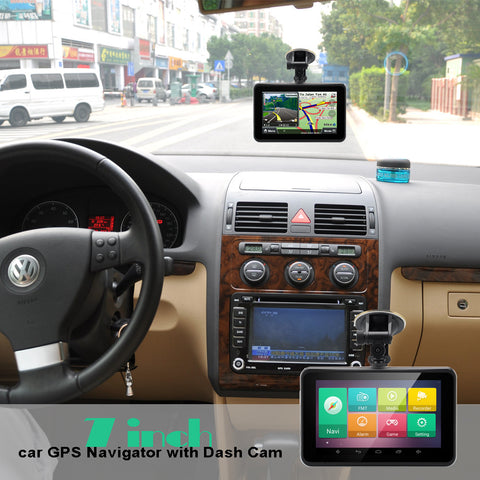 7 Inch GPS Navigator + DVR