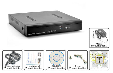 8 Channel NVR Security System