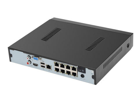 8 Channel NVR Kit + POE Cameras