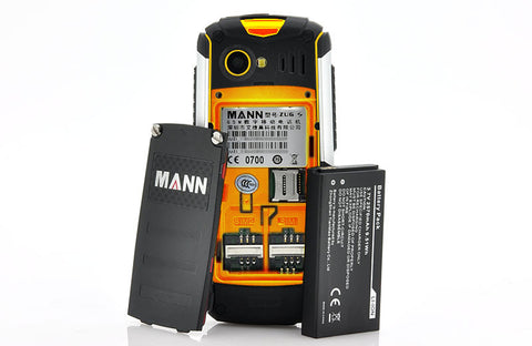 MANN ZUG S Rugged Phone (Yellow)